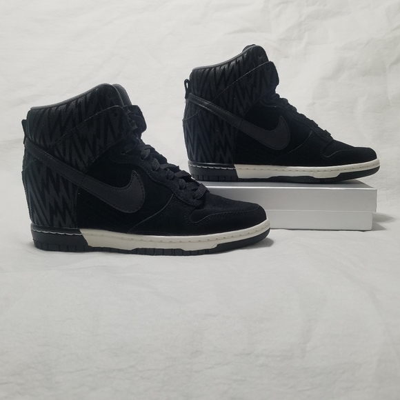 Nike Women's Dunk Sky Hi 'Zig Zag' black - Picture 5 of 15